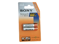 SONY battery 2x 1,2V NiMH 900 mAh 