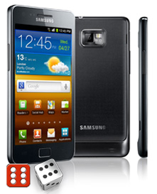 Samsung  Galaxy S II, Noble Black Generisk, I9100, Android 2.3