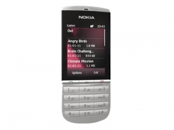 Nokia 300 Silver White 