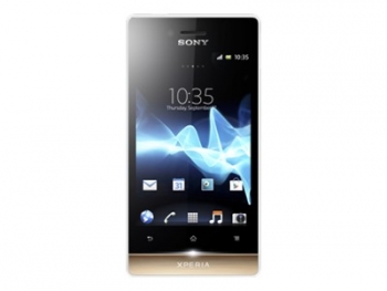 Sony  Xperia miro, White/Gold Generisk, ST23i