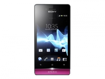 Sony  Xperia miro, Black/Pink Generisk, ST23i